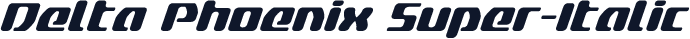 Delta Phoenix Super-Italic