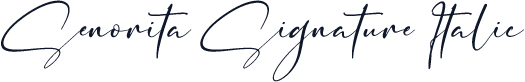 Senorita Signature Italic