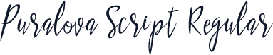 Puralova Script Regular