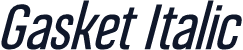 Gasket Italic