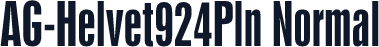 AG-Helvet924Pln Normal