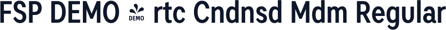 FSP DEMO - rtc Cndnsd Mdm Regular