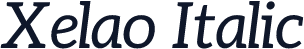 Xelao Italic