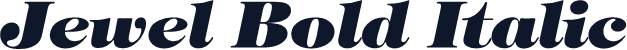 Jewel Bold Italic