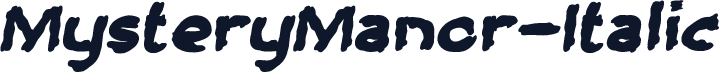 MysteryManor-Italic