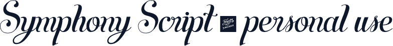 Symphony Script - personal use