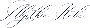 Alysthia Italic
