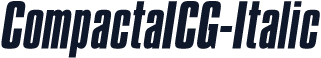 CompactaICG-Italic