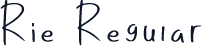 Rie Regular