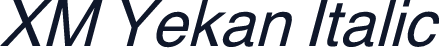 XM Yekan Italic