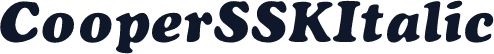 CooperSSK Italic