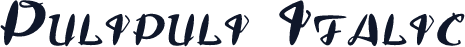 Pulipuli Italic