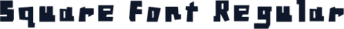 Square Font Regular