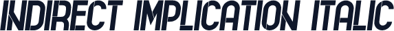 Indirect Implication Italic