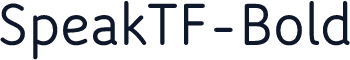 SpeakTF-Bold
