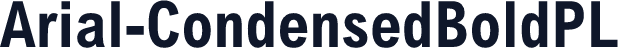 Arial-CondensedBoldPL