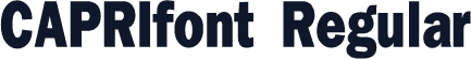 CAPRIfont Regular