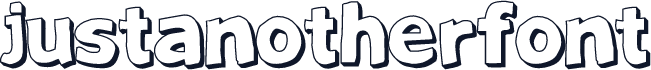 JustAnotherFont