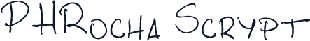 PHRocha Scrypt