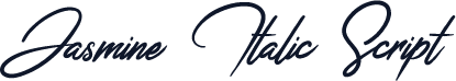 Jasmine Italic Script