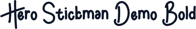 Hero Stickman Demo Bold