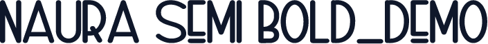 Naura Semi Bold_DEMO