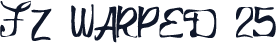FZ WARPED 25