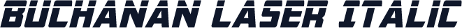 Buchanan Laser Italic