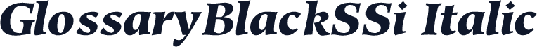 GlossaryBlackSSi Italic