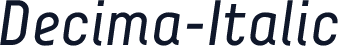 Decima-Italic