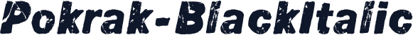 Pokrak-BlackItalic