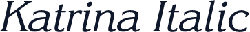 Katrina Italic