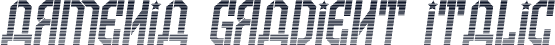 Armenia Gradient Italic