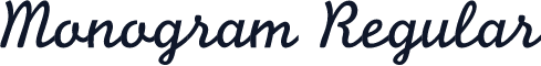 Monogram Regular