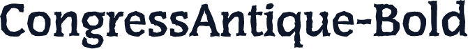 CongressAntique-Bold