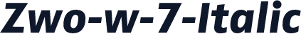Zwo-w-7-Italic