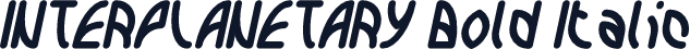 INTERPLANETARY Bold Italic