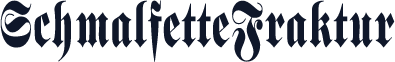 SchmalfetteFraktur