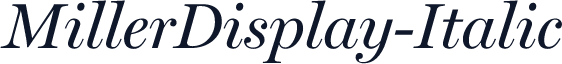MillerDisplay-Italic
