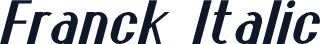Franck Italic