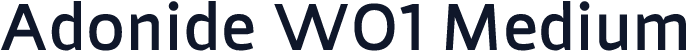 Adonide W01 Medium