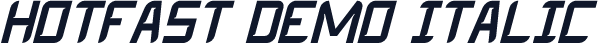 Hotfast Demo Italic