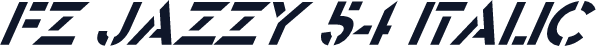 FZ JAZZY 54 ITALIC
