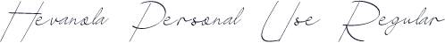 Hevanola Personal Use Regular