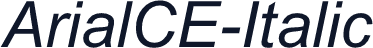ArialCE-Italic