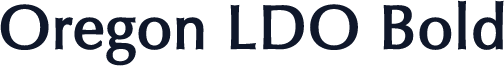 Oregon LDO Bold