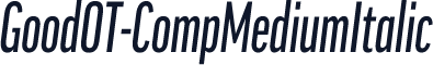 GoodOT-CompMediumItalic