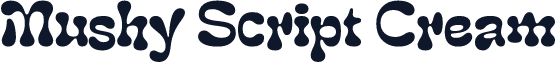 Mushy Script Cream