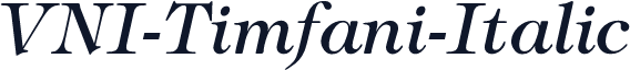 VNI-Timfani-Italic