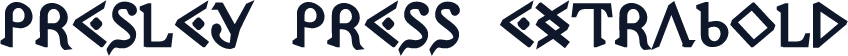 Presley Press ExtraBold